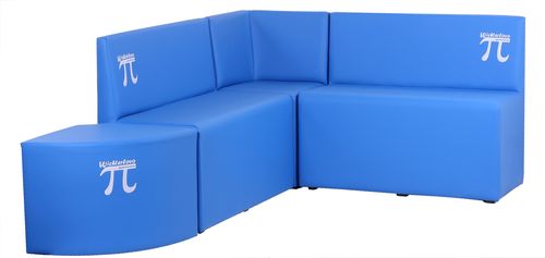 Čalouněné lavice a taburety s logem Čalouněné lavice a taburety