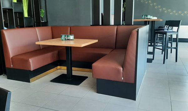Čalouněné lavice nejen do restaurace na míru. Čalouněné lavice restaurační